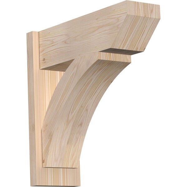 Ekena Millwork Thorton Slat Smooth Outlooker, Douglas Fir, 7 1/2"W x 22"D x 22"H OUT08X22X22THR06SDF - main